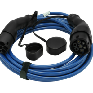 Električni polnilni kabel za javne polnilne postaje, dolžina: 10 m, 16 A, 1-fazni